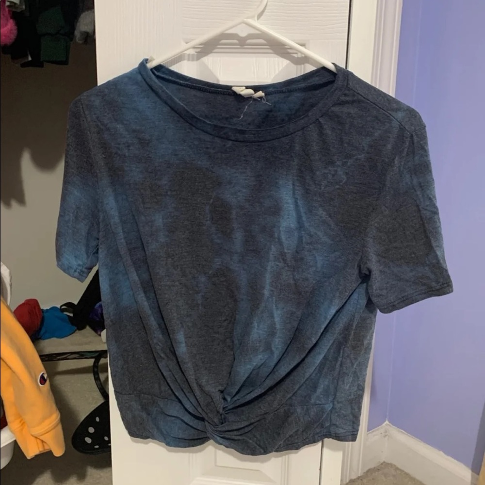Blue Tie Dye Shirt
